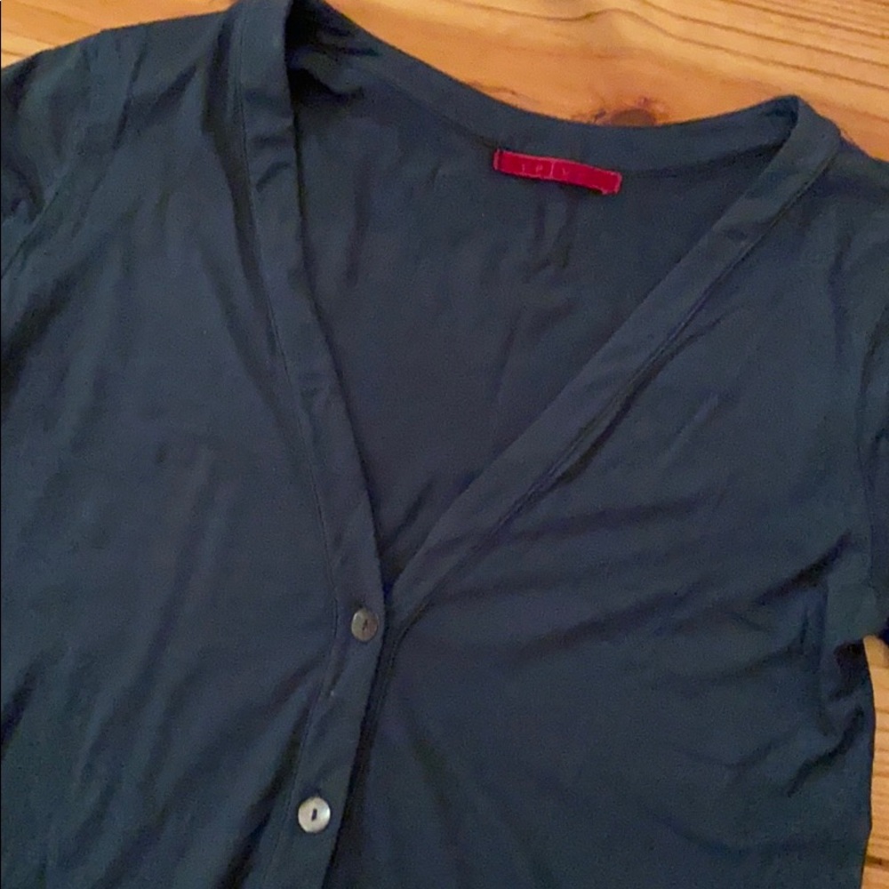 Beautiful Velvet button-down sweater shirt